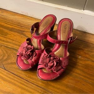 Born high heeled shoes size 6